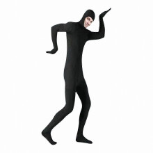 (XS, Zwart) Unisex spandexpak voor het hele lichaam, perfect voor Halloween, cosplay en verkleedfeestjes.