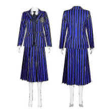 (XS, Full set) Wednesday Cosplay Costume Enid Sinclair Dress Up For Adults Kids Nevermore Academy School Uniform Halloween Carnival Costume - FKB