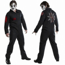 (XL 185, Slipknot (Nr. 4)) Halloween-Cosplay-Jumpsuit für Musikband-Kostüme, Bühnenoutfit im Vintage-Stil, Unisex-Design