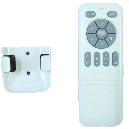 Ventilateur D'Intérieur 24 V avec Télécommande 433 MHz, Variateur D'Intensité Progressif, 6 Vitesses et Support 1