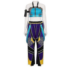 (L) K-Pop Demon Hunters Zoey Cosplay Kostuum Set Halloween Feest Verkleedkostuum voor Dames S-XXL _b Y