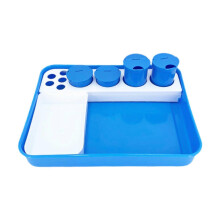 Tattoo Procedure Tray with Bottles Complete Instrument Prep Treatment Tray