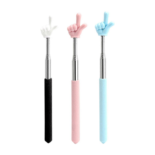 3 Pack Retractable Finger Pointer Sticks for Teacher Classroom Reading Aid