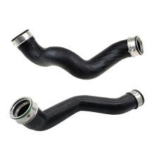 1Pair Turbocharger Intercooler Hose for Mercedes-Benz E320 W211 CLS 2115282682 2115282482