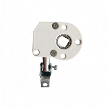 Aluminum Alloy Roller Shade Gearbox Head Light Shade Canopy Manual Drive End