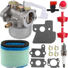 Briggs & Stratton Carburetor 698055 690152 694203 Air Filter Gasket Fuel Filter Kit