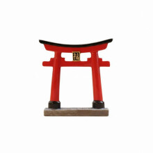 Miniature Japanese Torii Resin Statue for Fish Bowl Bonsai Aquarium Decor Scene