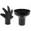 2 Pack Hand Shape Hair Dryer Diffuser Universal Blower Cover for Styling 1