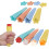 8 Pack Reusable Food Grade Silicone Popsicle Molds with Lids 1