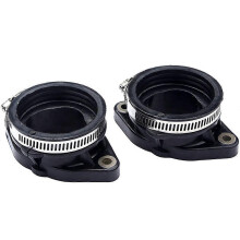 2PCS Carburetor Intake Manifold Throttle Adapter Kit Compatible with Polaris RZR ACE 900 Ranger 1000 XP RZR900 1205301 3023789 7080413