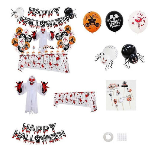 Spooky Halloween Balloon Party Decoration Kit 1