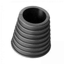 2-Pack Parasol Base Stand with Soft Flexible Umbrella Pole Holder Easy Install