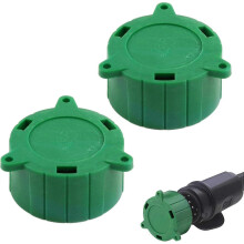 2 Pack 13 Pin Trailer Plug Alignment Tool Dustproof Cap Green for Caravan Conversion