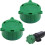 2 Pack 13 Pin Trailer Plug Alignment Tool Dustproof Cap Green for Caravan Conversion 1