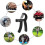 Adjustable Grip Strength Trainer for Hand Forearm Fitness Training Orange 5