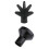 2 Pack Hand Shape Hair Dryer Diffuser Universal Blower Cover for Styling 3