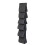 Grey Wall Mounted 6 Pocket Shoe Organizer for Door 2 Pack 5