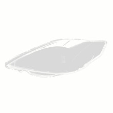 Car Front Headlight Cover for 5 2008-2010 Transparent Headlamp Lens Lampshade Shell Left