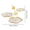 3 Layer Cupcake Display Stand with Serving Platter for Cakes Fruit Cookie Candy 4