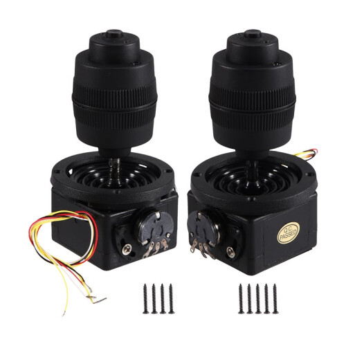 4 Axis Joystick Potentiometer Momentary Button, JH-D400X-R2, for Home-Brewed USB Mouse Device, Manually Calibrate,2PCS
