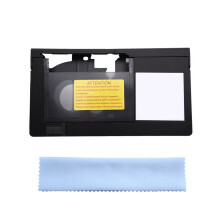 Classic Vintage VHS-C Tape Adapter, Convert VHS Tapes to VHS-C Half-Size Video Cassettes with This Conversion Box, 1PC