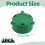 2 Pack 13 Pin Trailer Plug Alignment Tool Dustproof Cap Green for Caravan Conversion 2