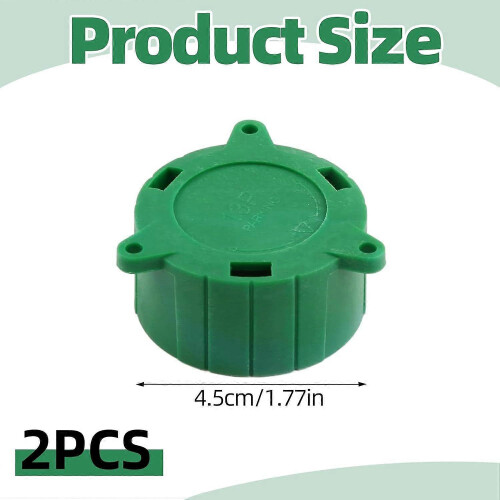 2 Pack 13 Pin Trailer Plug Alignment Tool Dustproof Cap Green for Caravan Conversion 1