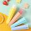 8 Pack Reusable Food Grade Silicone Popsicle Molds with Lids 5