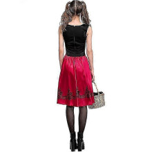 (M) Women's Little Red Riding Hood Costume Halloween Fantasy Hen Party Cosplay Costume