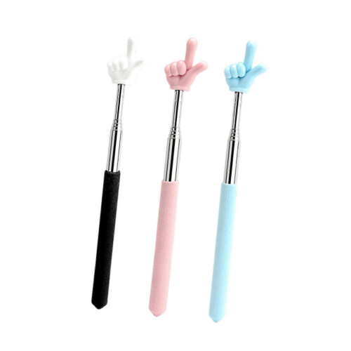 3 Pack Retractable Finger Pointer Sticks for Teacher Classroom Reading Aid 2