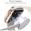Capa Transparente de PC + Vidro Temperado para Relógio 46mm Compatível com Apple Watch Series 10/11 6