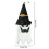 Halloween Hanging Ghost LED Lights Set Glowing Horror Props Witch Hat Lamp Decoration 3