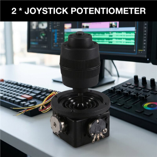 4 Axis Joystick Potentiometer Momentary Button, JH-D400X-R2, for Home-Brewed USB Mouse Device, Manually Calibrate,2PCS 2