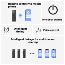 Interrupteur USB Intelligent Connecté à L'Application Mobile pour TUYA, Minuterie, Lampe à Eau pour Gazon, Pompe à Vagues
