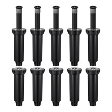 10 Pack 4 Inch Retractable Sprinkler Heads for 1800 Series Efficient Lawn Irrigation Adjustable Sprinkler Radius