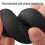 Hand Trainer - Anel de silicone para pegada mais forte Black 3