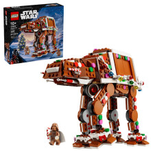 LEGO Star Wars 40806 - AT-AT Walker im Lebkuchenstil + Darth Vader - Set für Kinder - Ab 10 Jahren