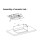 Teknix BITK260CHK - Black 60cm Ceramic Hob - 4 Zones - Knob Control 4
