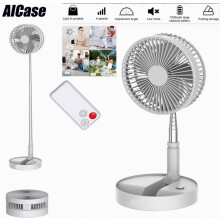 Draagbare staande ventilator 7,5 inch, opvouwbaar, USB, stil_verrassingscadeau