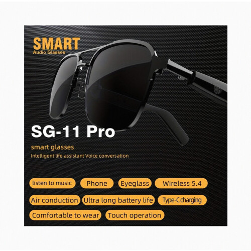 Έξυπνα γυαλιά AI Unisex Sg11Pro | Bluetooth | Έλε