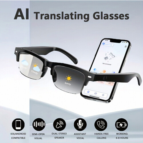 Έξυπνα γυαλιά Ai Translation Unisex με πολωμένους