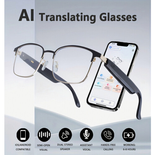 Έξυπνα γυαλιά Ai Translation Unisex με πολωμένους 1