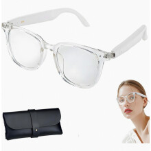 New Smart Glasses With Ai Real-Time Translation (2026) - Wireless Open-Ear Glasses, Hands-Free Compatible Music, Calling, Driving, Cycling And_Surpri