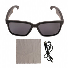 Open-Ear Smart Audio Glasses With Bone Conduction, Wireless Bluetooth Hands-Free Calling, Ipx4 Waterproof, Polarized Lens, Uv Protection And_Surprise