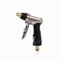 (1774) High-Pressure Metal Water Gun Water Gun 100% Adjustable Water Flow, Powerful Compatible Car Washing,_Surprise Gift