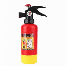Waterpistool met brandblusser, geschikt voor kinderen, op gas werkend luchtdrukspeelgoed voor op het strand, spetterverrassingscadeau