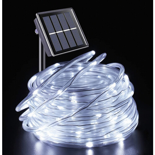 Αδιάβροχη ηλιακή λωρίδα φωτισμού LED, μήκους 12 μ