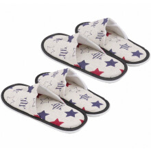 Wegwerp kinderslippers, antislip stoffen huisslippers_Verrassingscadeau