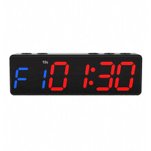 Timer portatile per palestra con conto alla rovescia, cronometro magnetico ricaricabile tramite USB, timer fitness - Regalo a sorpresa