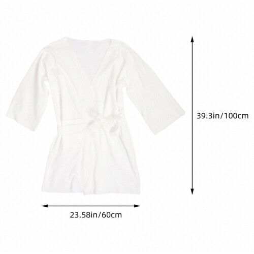 Single Use Bathrobe, Disposable Salon Body Bathrobe_Surprise Gift 1